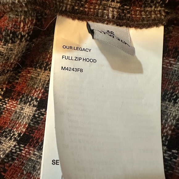 Our Legacy Boston Full Zip Up Hoodie - Picture 7 of 11